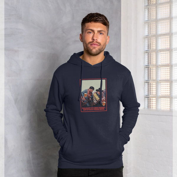 parka london Oktoberfest 'First Rodeo Third Beer' Navy Hoodie