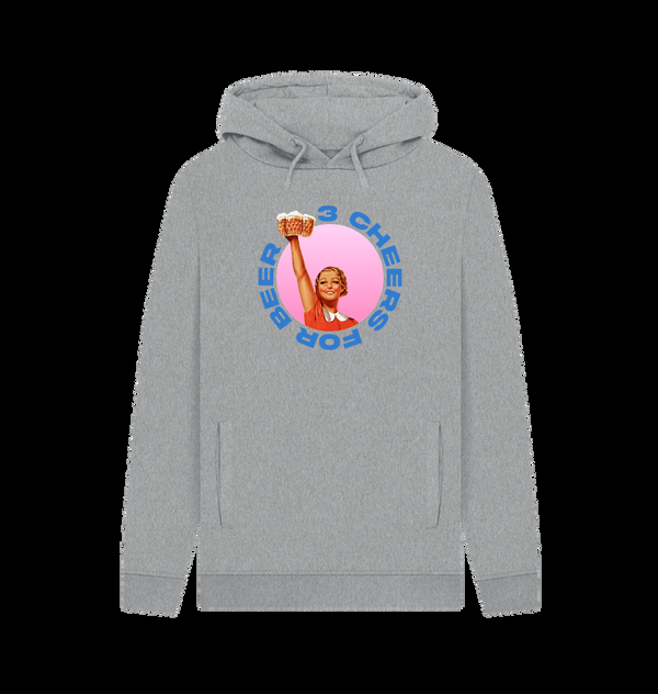 Parka London Oktoberfest 'Three Cheers For Beer' Grey Hoodie