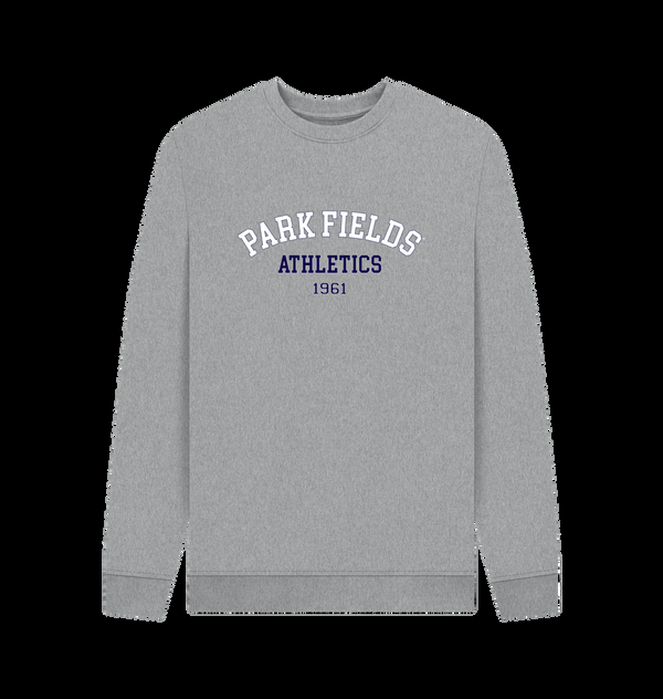 Parka London Park Fields Athletics Heather Grey Sweatshirt