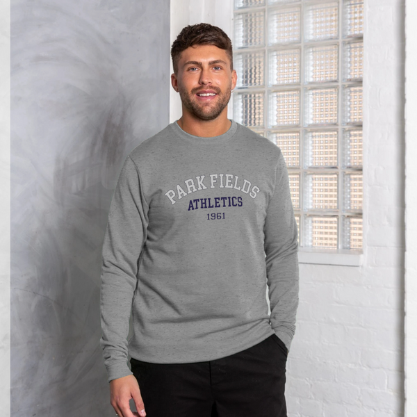 parka london Park Fields Athletics Heather Grey Sweatshirt
