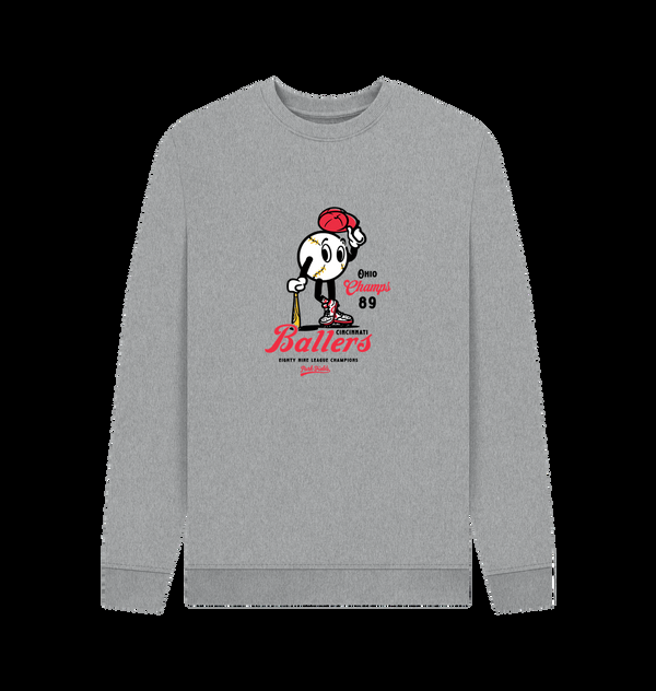 Parka London Park Fields Ballers Heather Grey Sweatshirt