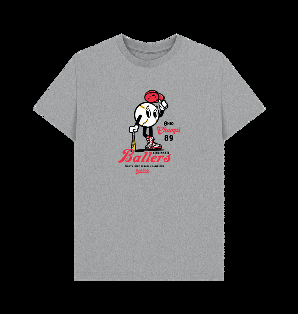 Parka London Park Fields Ballers Heather Grey T-Shirt