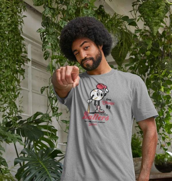 parka london Park Fields Ballers Heather Grey T-Shirt