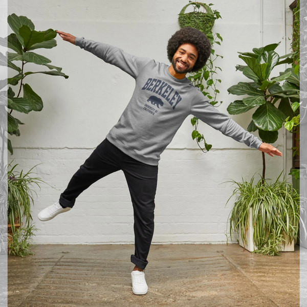 parka london Park Fields Berkeley Bear Heather Grey Sweatshirt