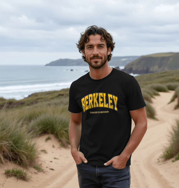 parka london Park Fields Berkeley University Arch Black T-Shirt