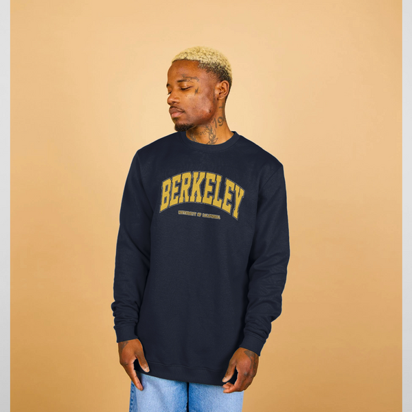 parka london Park Fields Berkeley University of California Arch Navy Sweatshirt