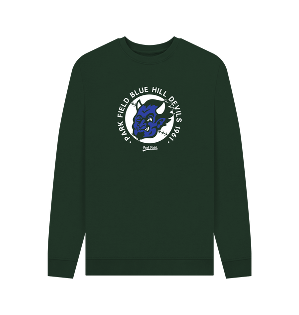 Parka London Park Fields Blue Devils Green Sweatshirt