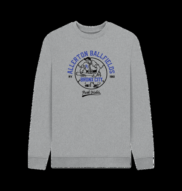 Parka London Park Fields Bronx Heather Grey Sweatshirt