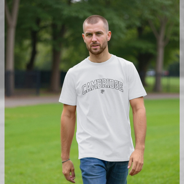 parka london Park Fields Cambridge Collegiate White T-Shirt