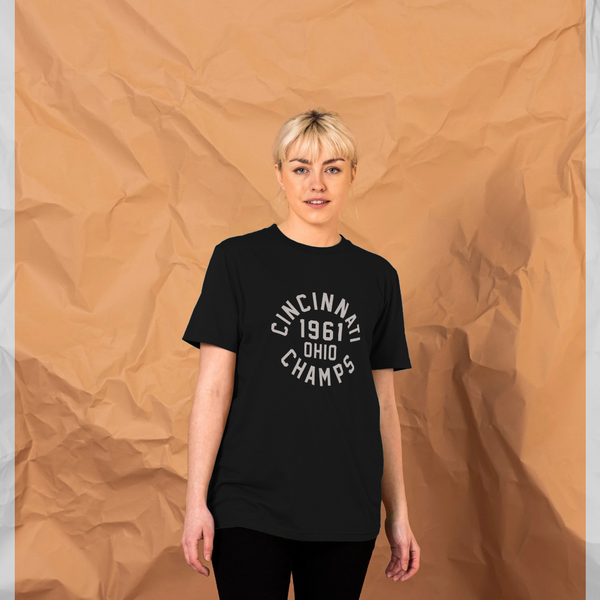 parka london Park Fields Cincinnati Champs Varsity Black T-Shirt