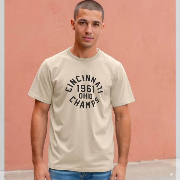 parka london Park Fields Cincinnati Champs Varsity Cream T-Shirt