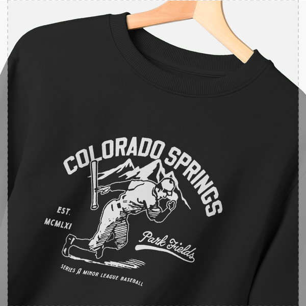 parka london Park Fields Colorado Springs Black Sweatshirt