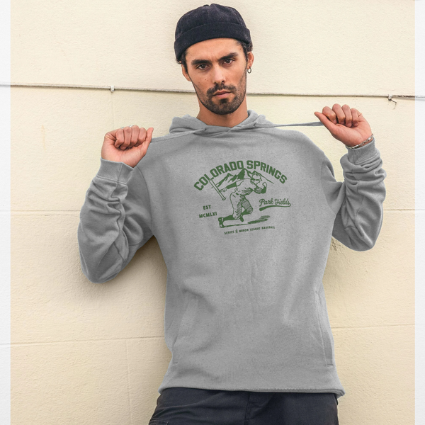 parka london Park Fields Colorado Springs Heather Grey Hoodie