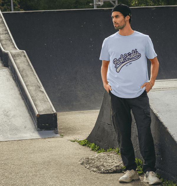 parka london Park Fields Forty Five Sky Blue T-Shirt