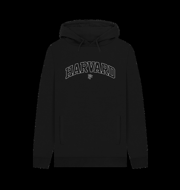 Parka London Park Fields Harvard Collegiate Black Hoodie