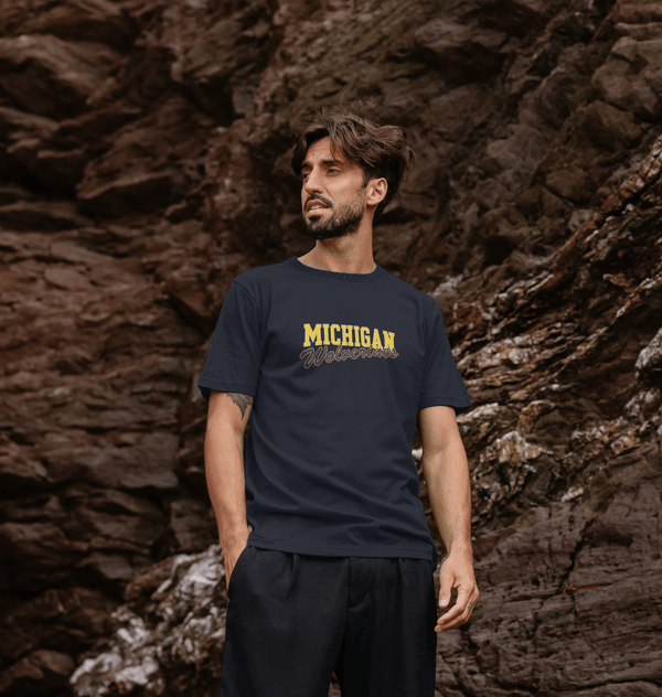 parka london Park Fields Michigan Wolverines Navy T-Shirt
