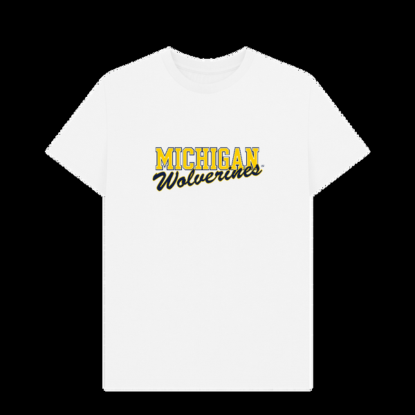 Parka London Park Fields Michigan Wolverines White T-Shirt