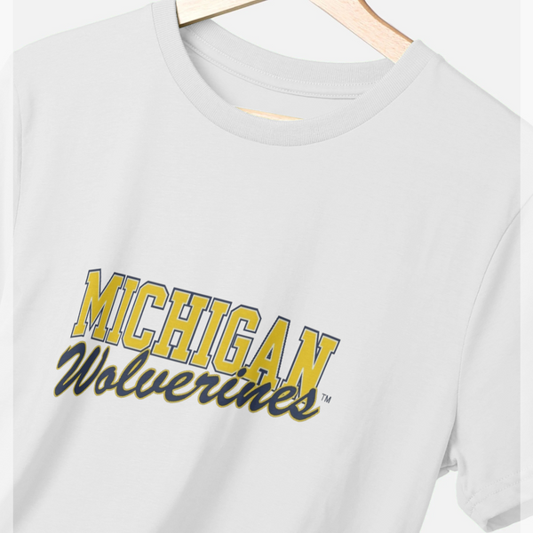 parka london Park Fields Michigan Wolverines White T-Shirt
