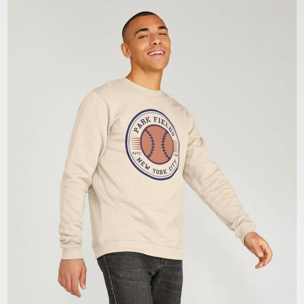 parka london Park Fields New York City Cream Sweatshirt