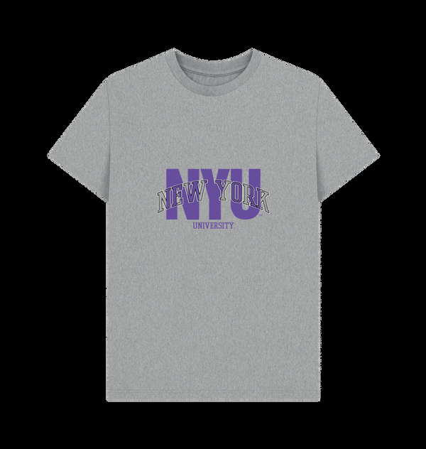 Parka London Park Fields New York University Script Grey T-shirt