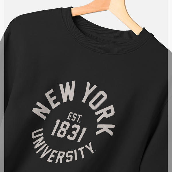 parka london Park Fields New York University Violets Black Sweatshirt