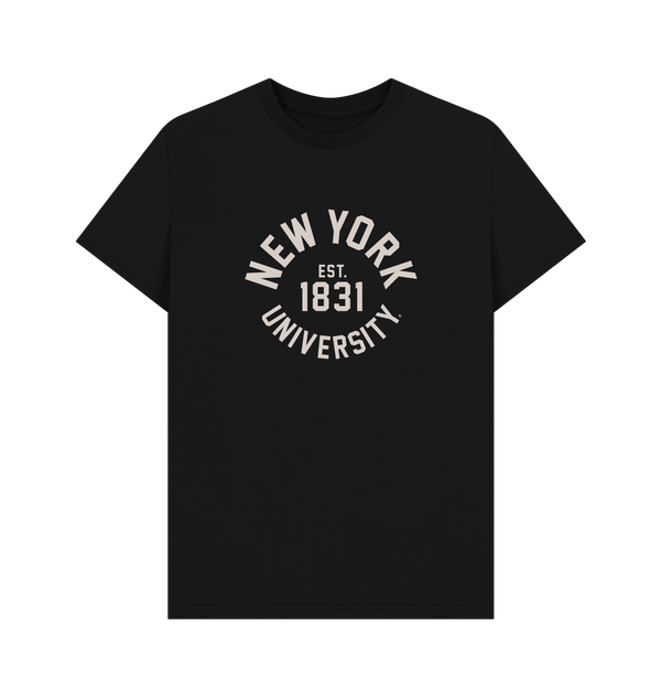 Parka London Park Fields New York University Violets Black T-Shirt