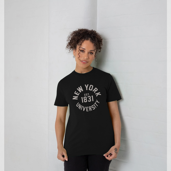 parka london Park Fields New York University Violets Black T-Shirt