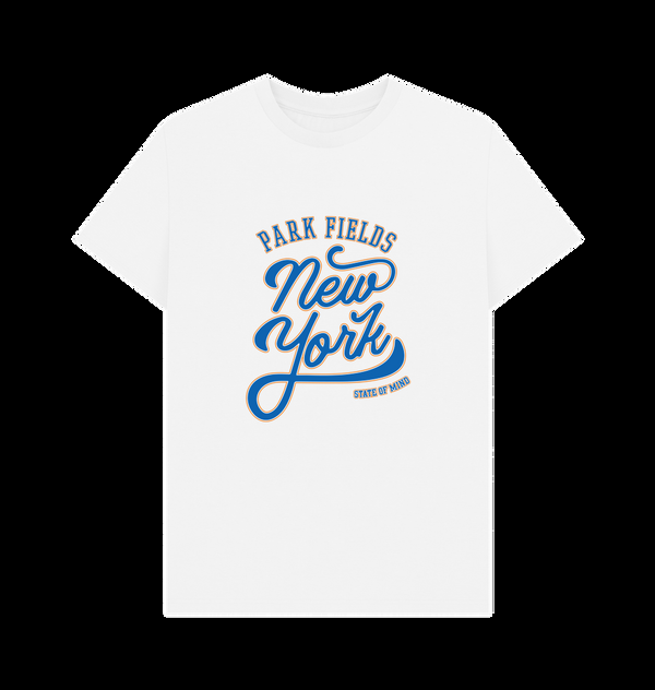 Parka London Park Fields NY State Of Mind White T-Shirt
