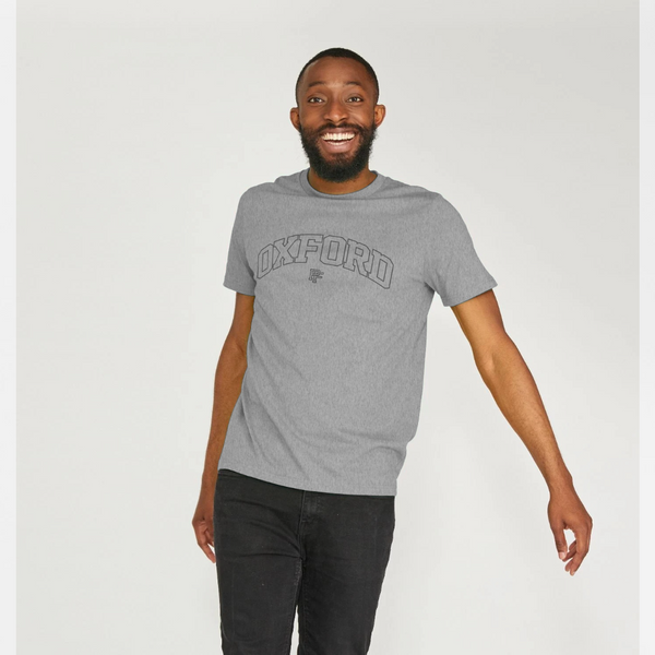 parka london Park Fields Oxford Collegiate Grey T-Shirt