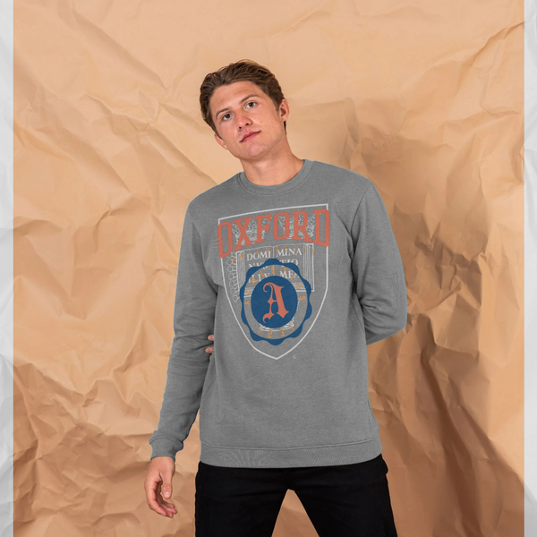 parka london Park Fields Oxford University Athletics Grey Sweatshirt