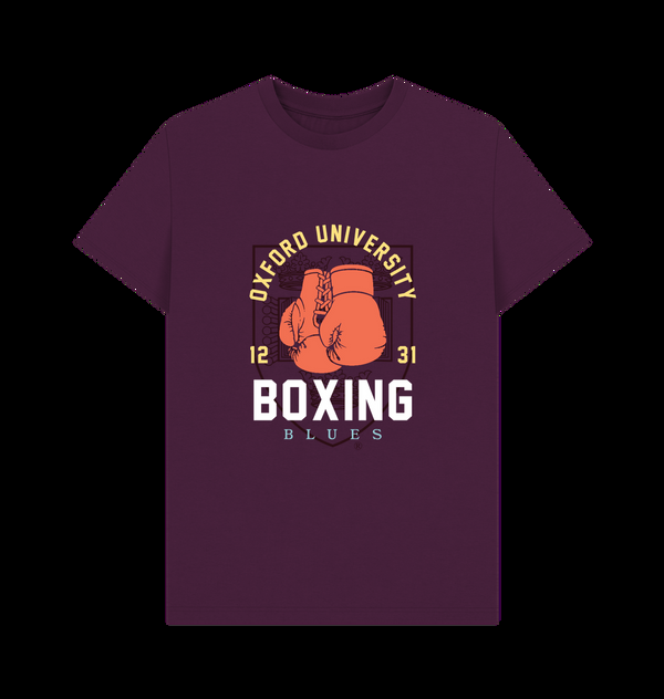 Parka London Park Fields Oxford University Boxing Maroon T-Shirt