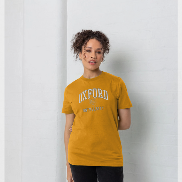 parka london Park Fields Oxford University Crest Gold T-Shirt