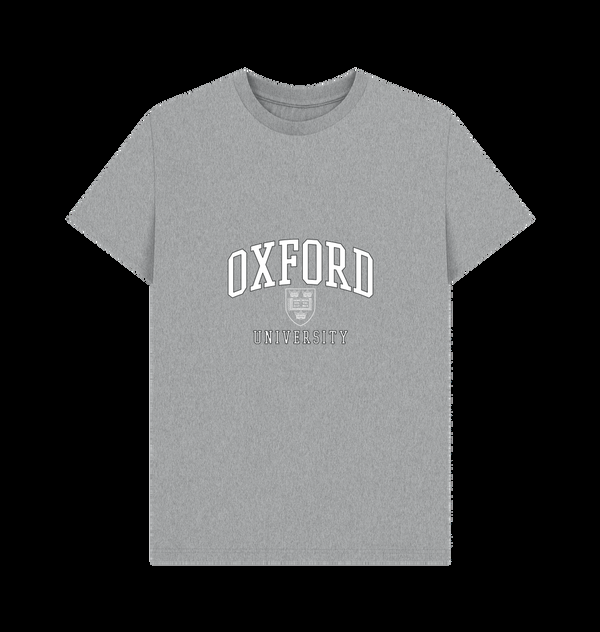 Parka London Park Fields Oxford University Crest Grey T-Shirt