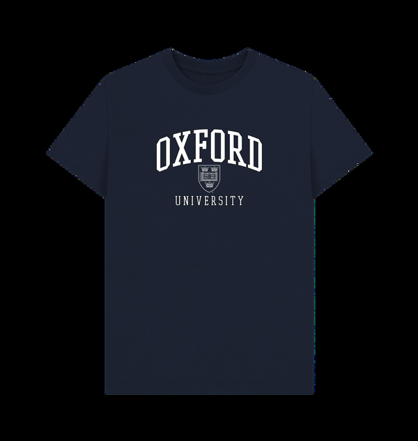 Parka London Park Fields Oxford University Crest Navy T-Shirt