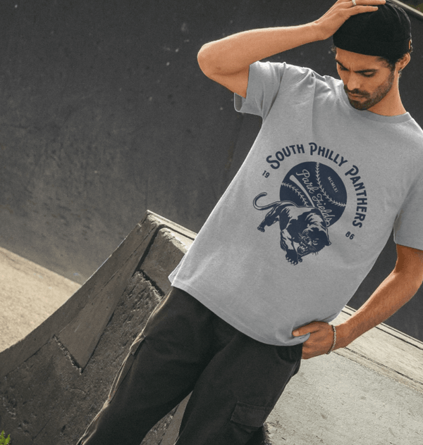 parka london Park Fields South Philly Panthers Grey T-Shirt