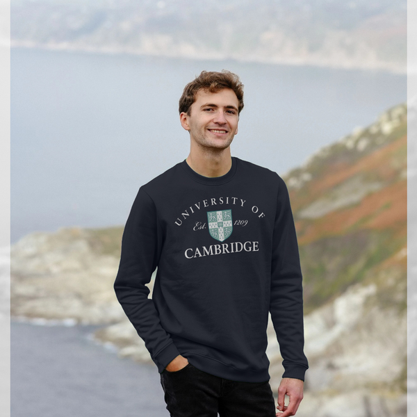 parka london Park Fields University Of Cambridge Est 1209 Navy Sweatshirt