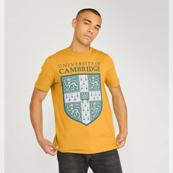 parka london Park Fields University Of Cambridge Shield Gold T-Shirt