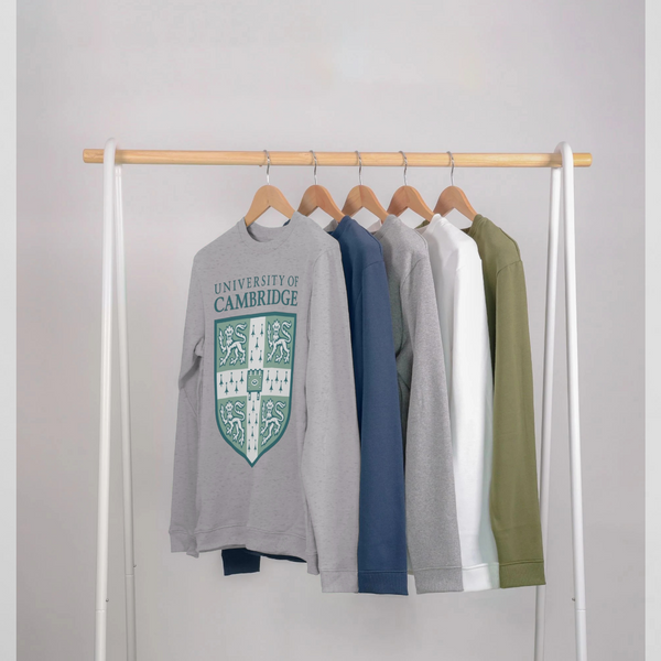 parka london Park Fields University Of Cambridge Shield Grey Sweatshirt