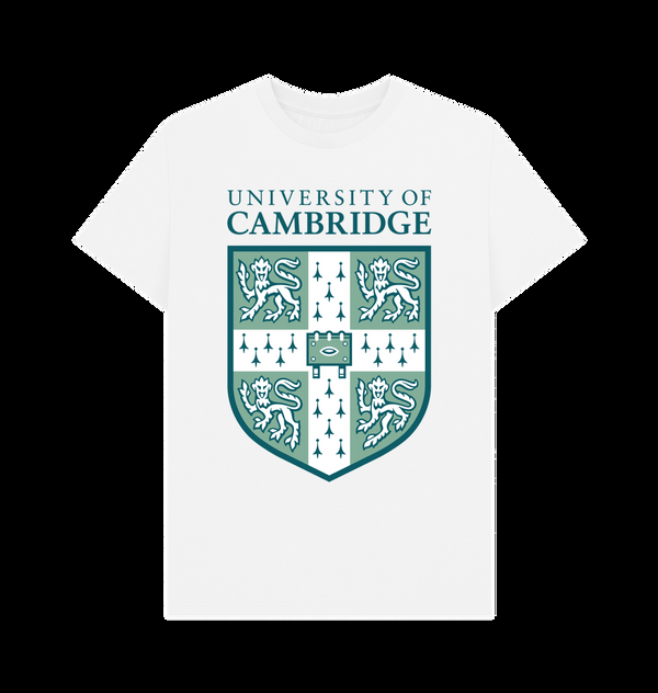 Parka London Park Fields University Of Cambridge Shield White T-Shirt