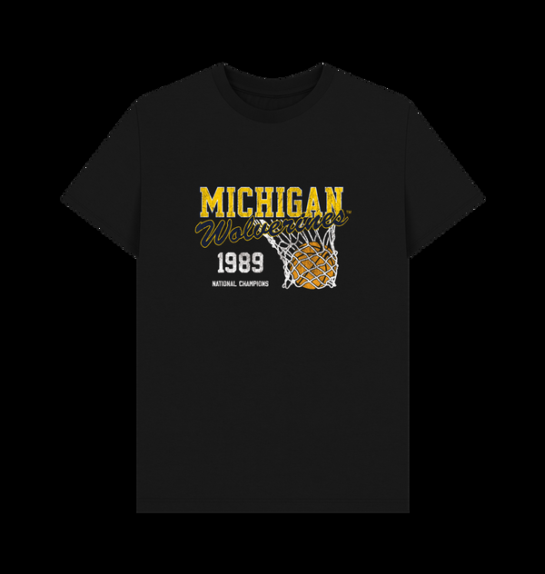 Parka London Park Fields University Of Michigan Champions Black T-Shirt