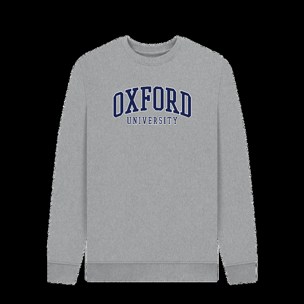 Parka London Park Fields University Of Oxford Heather Grey Sweatshirt