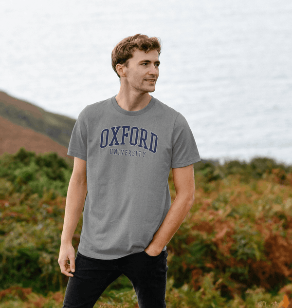 parka london Park Fields University Of Oxford Heather Grey T-Shirt