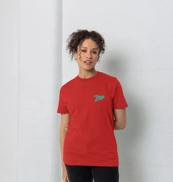 parka london 7UP Classic Logo Red T-Shirt