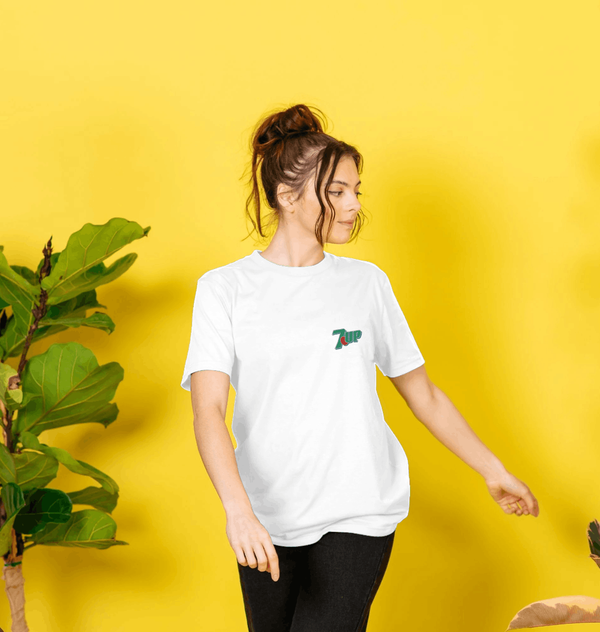 parka london 7UP Classic Logo White T-Shirt