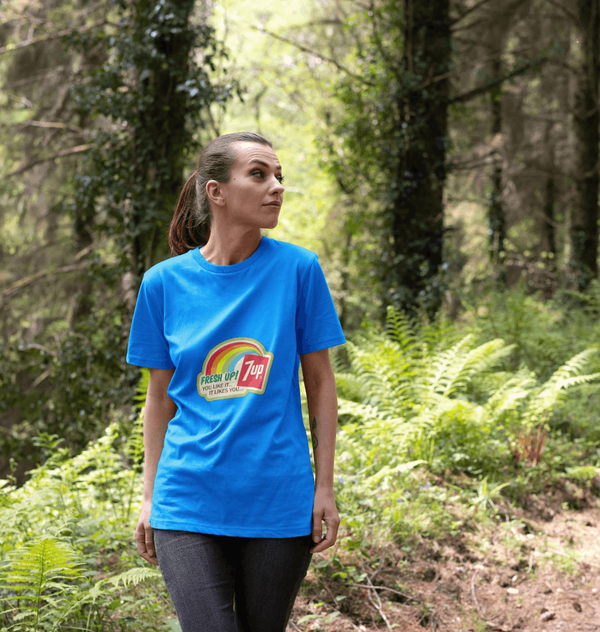 parka london 7UP Fresh Rainbow Royal Blue T-Shirt