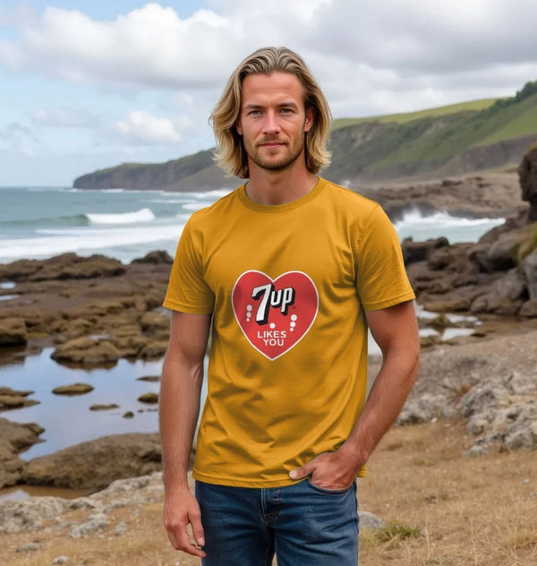 parka london 7UP Likes You Gold T-Shirt