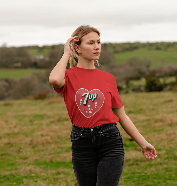 parka london 7UP Likes You Red T-Shirt