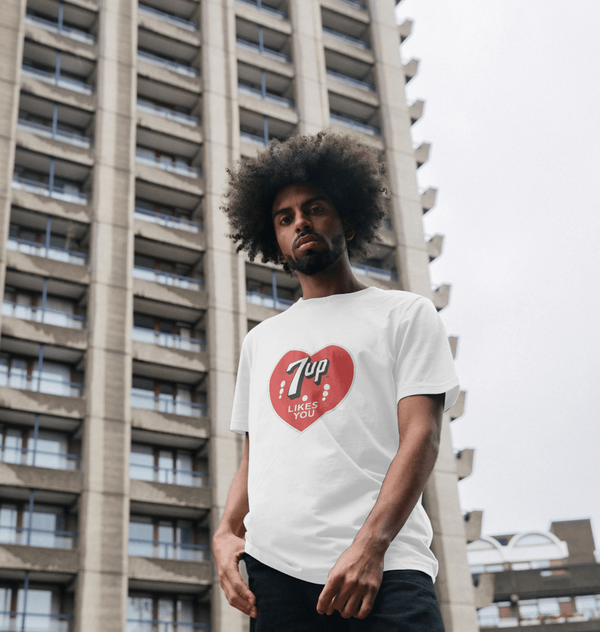 parka london 7UP Likes You White T-Shirt