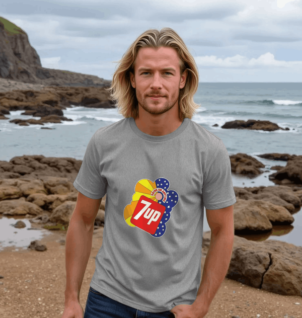 parka london 7UP Star Heather Grey T-Shirt