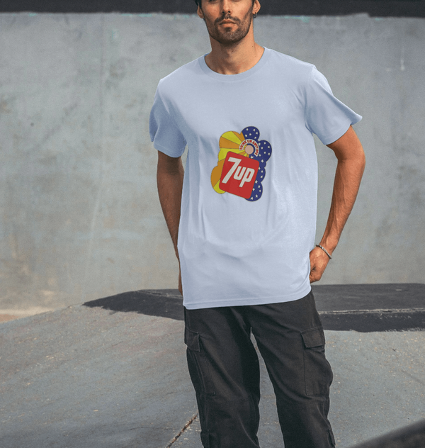 parka london 7UP Star Light Blue T-Shirt